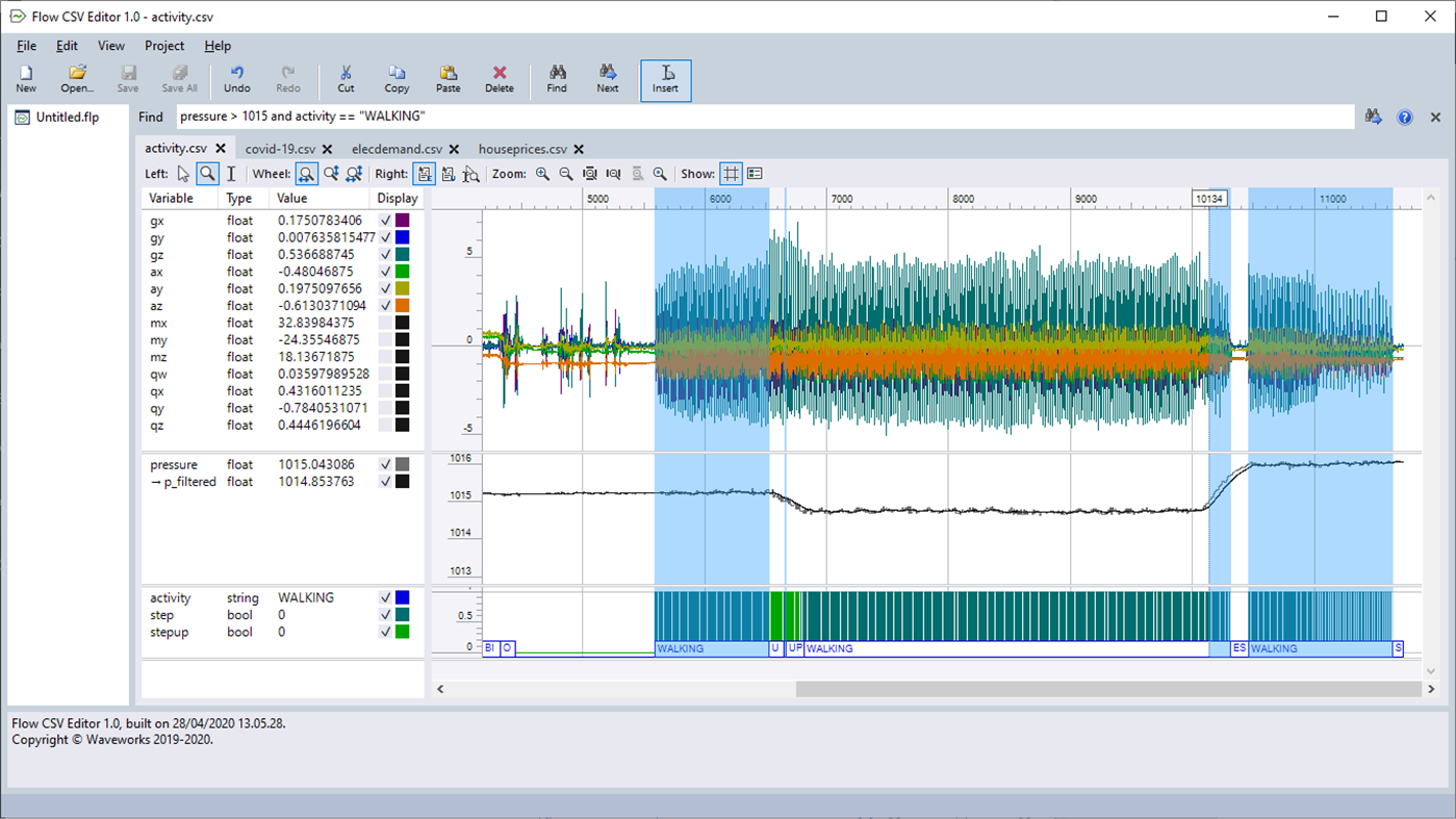 #6. Flow CSV Editor (Windows) 来自: Waveworks