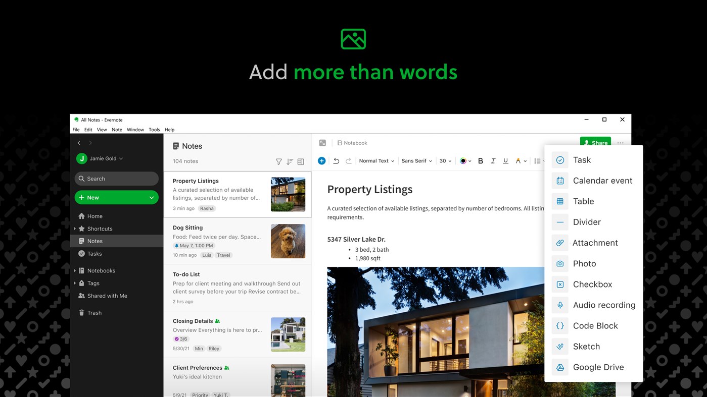 #7. Evernote (Windows) By: Evernote
