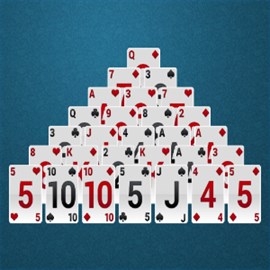 Pyramid Solitaire.