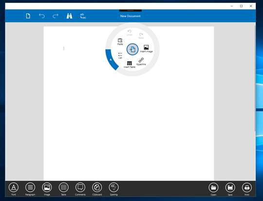 Document Editor For Windows 10 screenshot 4