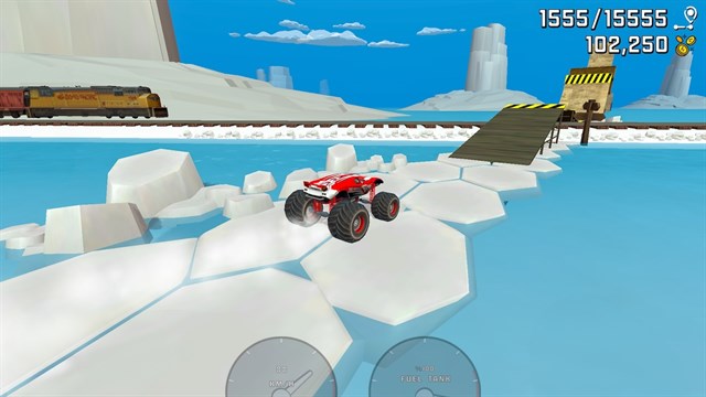 Monster Ramp Racing screenshot 2