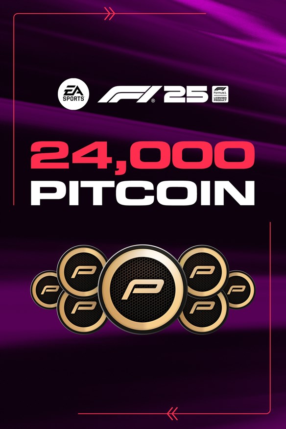 F1 25: 24,000 PitCoin Xbox Series X|S and Xbox One cover art