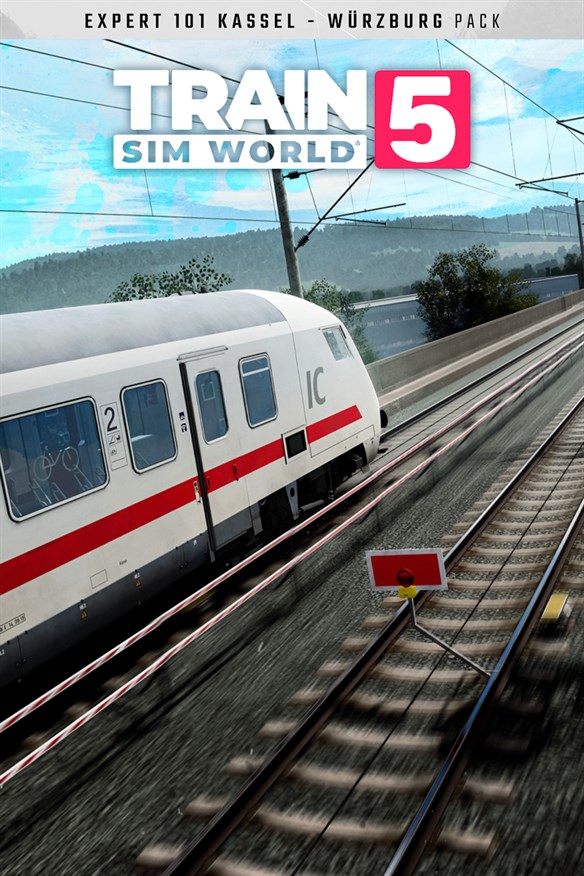 Train Sim World 5: Expert DB BR 101 on Kassel - Würzburg Gameplay Pack Xbox Series X|S and Xbox One cover art
