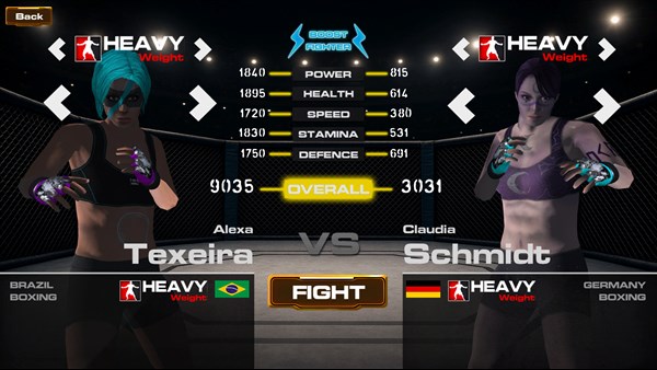 Women's MMA Simulator — 1