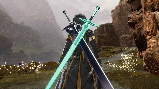 SWORD ART ONLINE Last Recollection - Black Swordsman Swords Skins Set screenshot 2