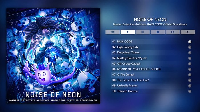 Master Detective Archives: RAIN CODE Plus - Noise of Neon — скриншот 1