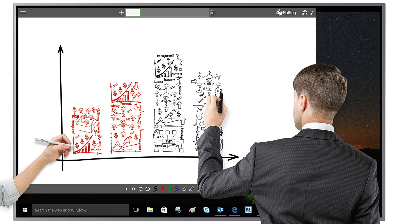 FlatFrog Whiteboard for Windows 10