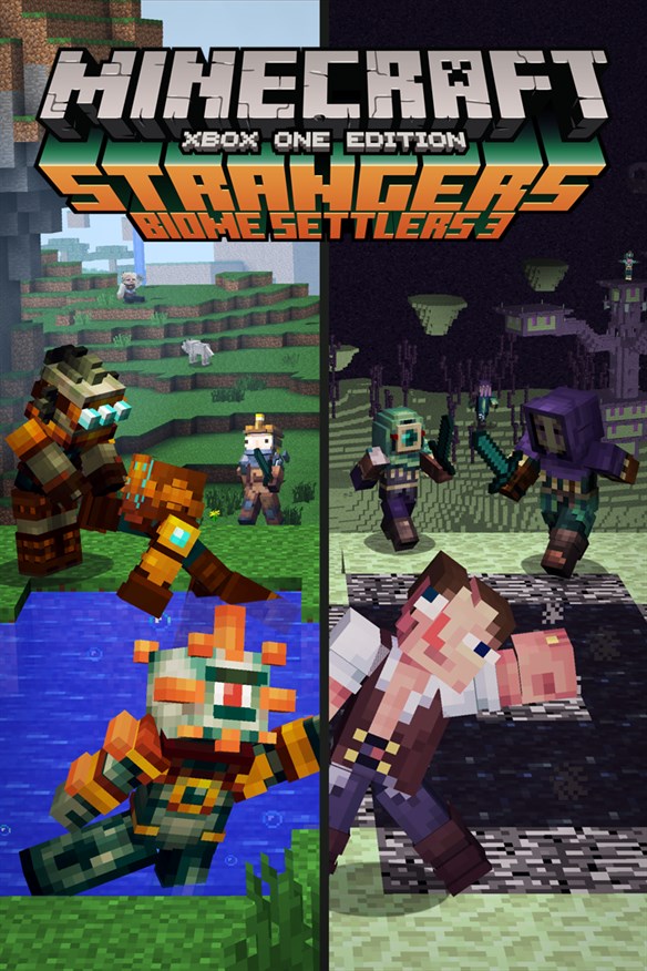 Minecraft Strangers - Biome Settlers 3 Skin Pack