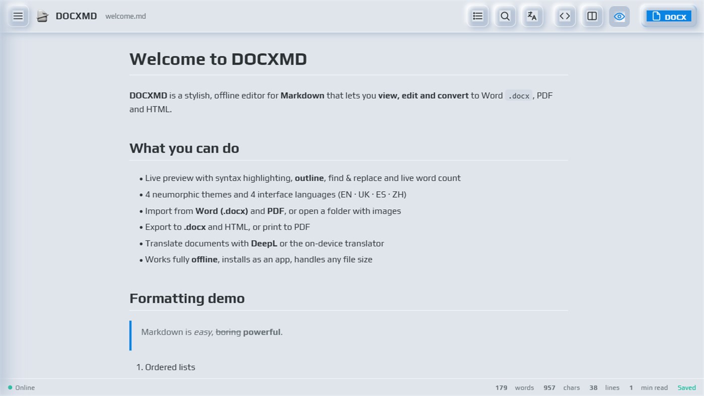 #3. DOCXMD (Windows) 게시자: SC KOLIBRI LLC