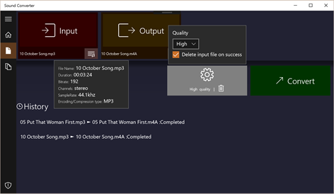 Sound Converter Screenshots 2