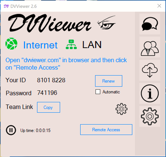 DVViewer Desktop Sharing screenshot 3