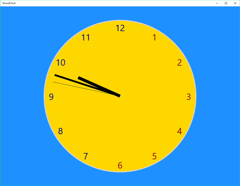 RoundClock (Windows) By: Veracity Fable