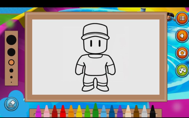 Stumble Guys Coloring Book Game