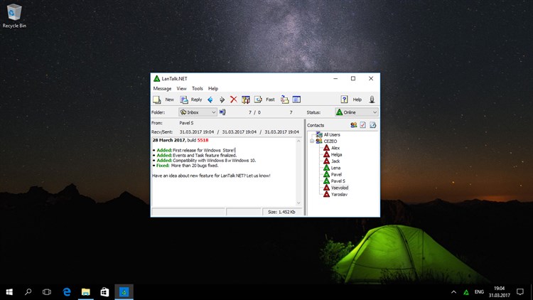 LanTalk NET - PC - (Windows)