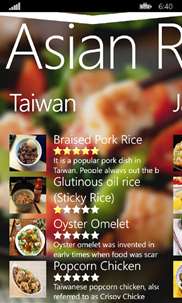 Asian Food screenshot 3