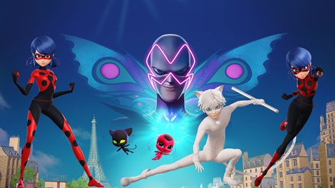 Paquete de trajes para Cat Noir y Ladybug de Miraculous: Rise of the Sphinx