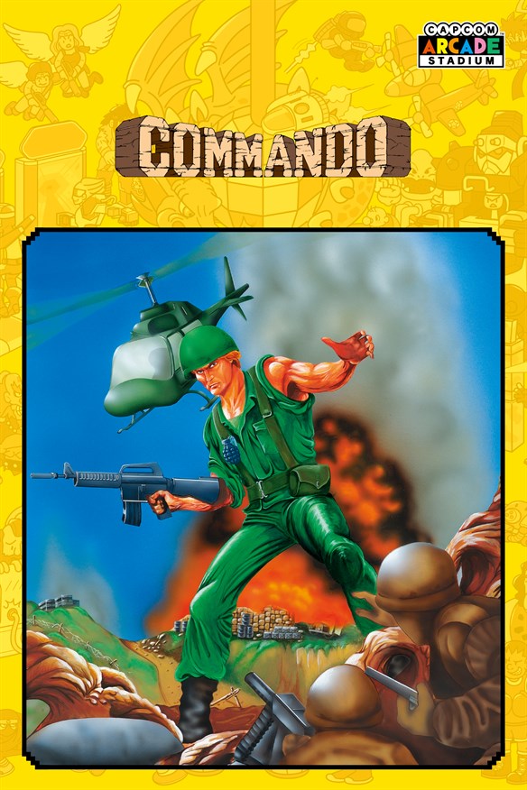 Capcom Arcade Stadium：COMMANDO Xbox Series X|S and Xbox One cover art