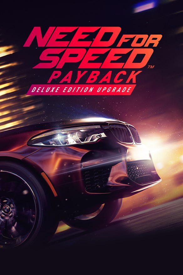 Need for Speed Payback - Deluxe Edition Upgrade Xbox Series X|S and Xbox One cover art
