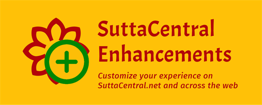 SuttaCentral Enhancement Extension marquee promo image