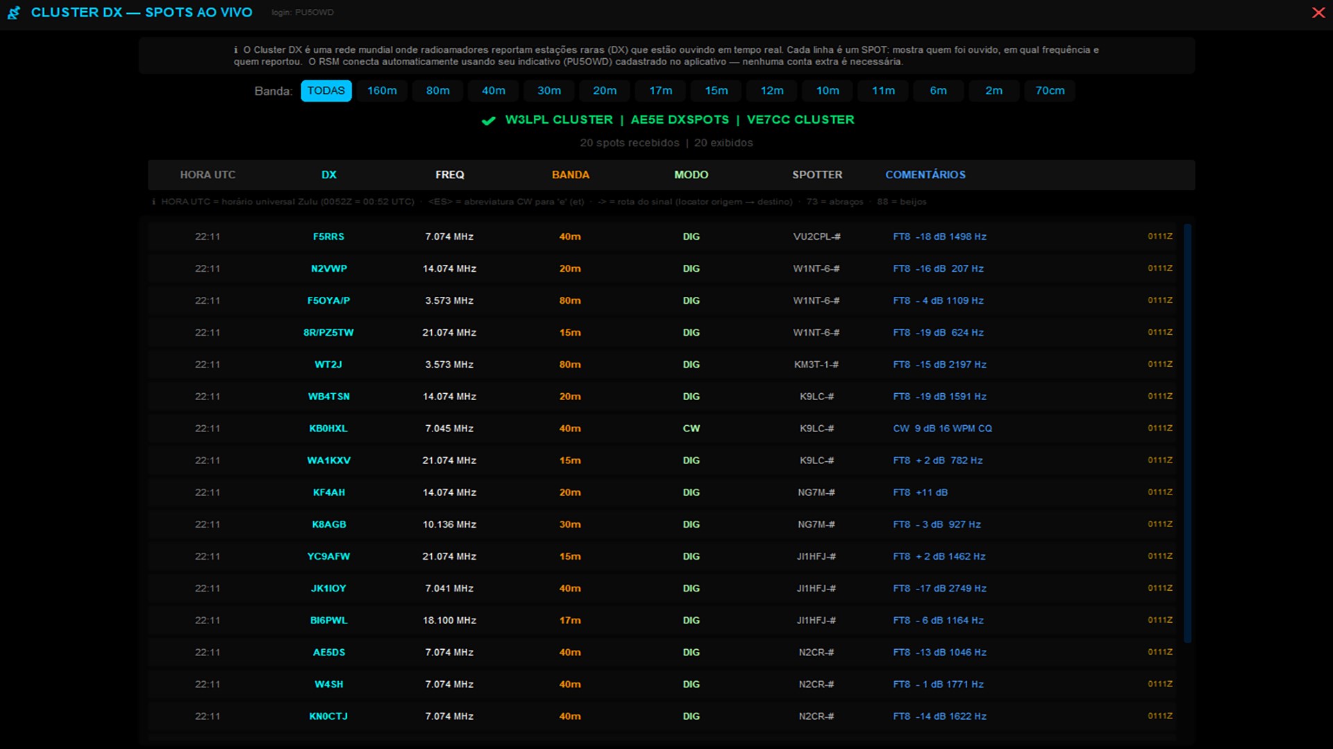 RSM - Radio Station Monitor screenshot