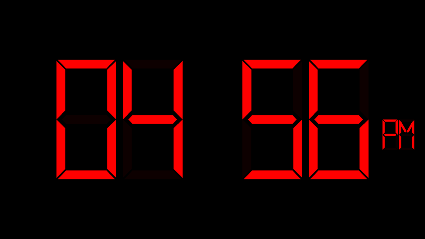 #1. Digital Wall Clock (Windows) Göre: woomar