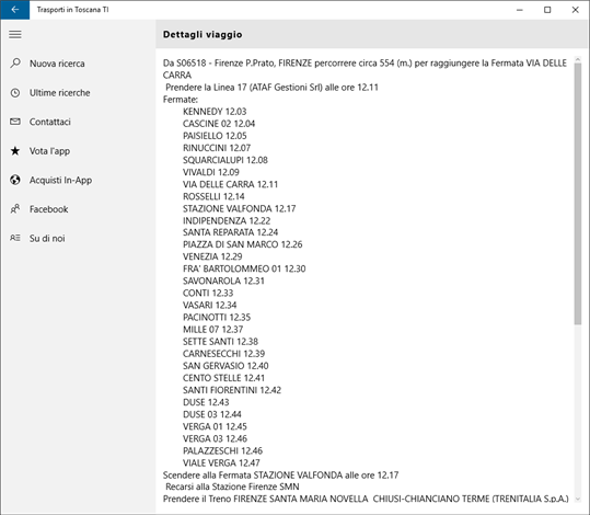 Trasporti in Toscana screenshot 5