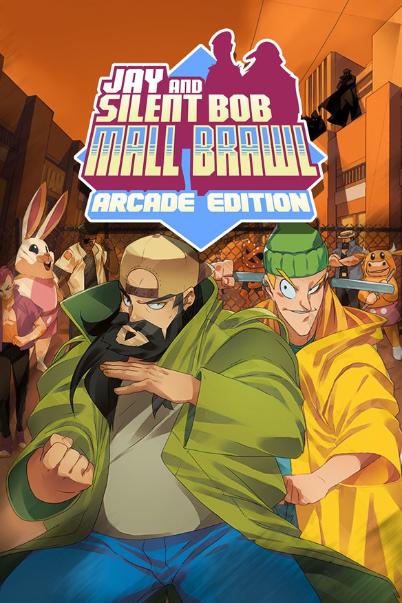 Jay and Silent Bob - Mall Brawl Xbox Series X|S and Xbox One cover art