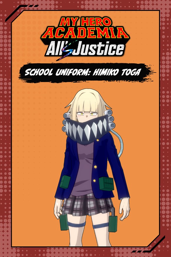 MY HERO ACADEMIA: All’s Justice - School Uniform: Himiko Toga Xbox Series X|S and Xbox One cover art