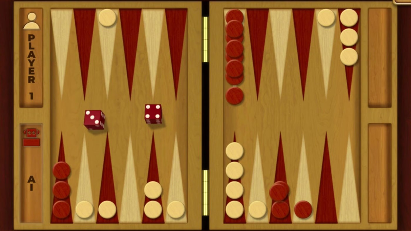#4. Backgammon Classics (Windows) 由: Playgama