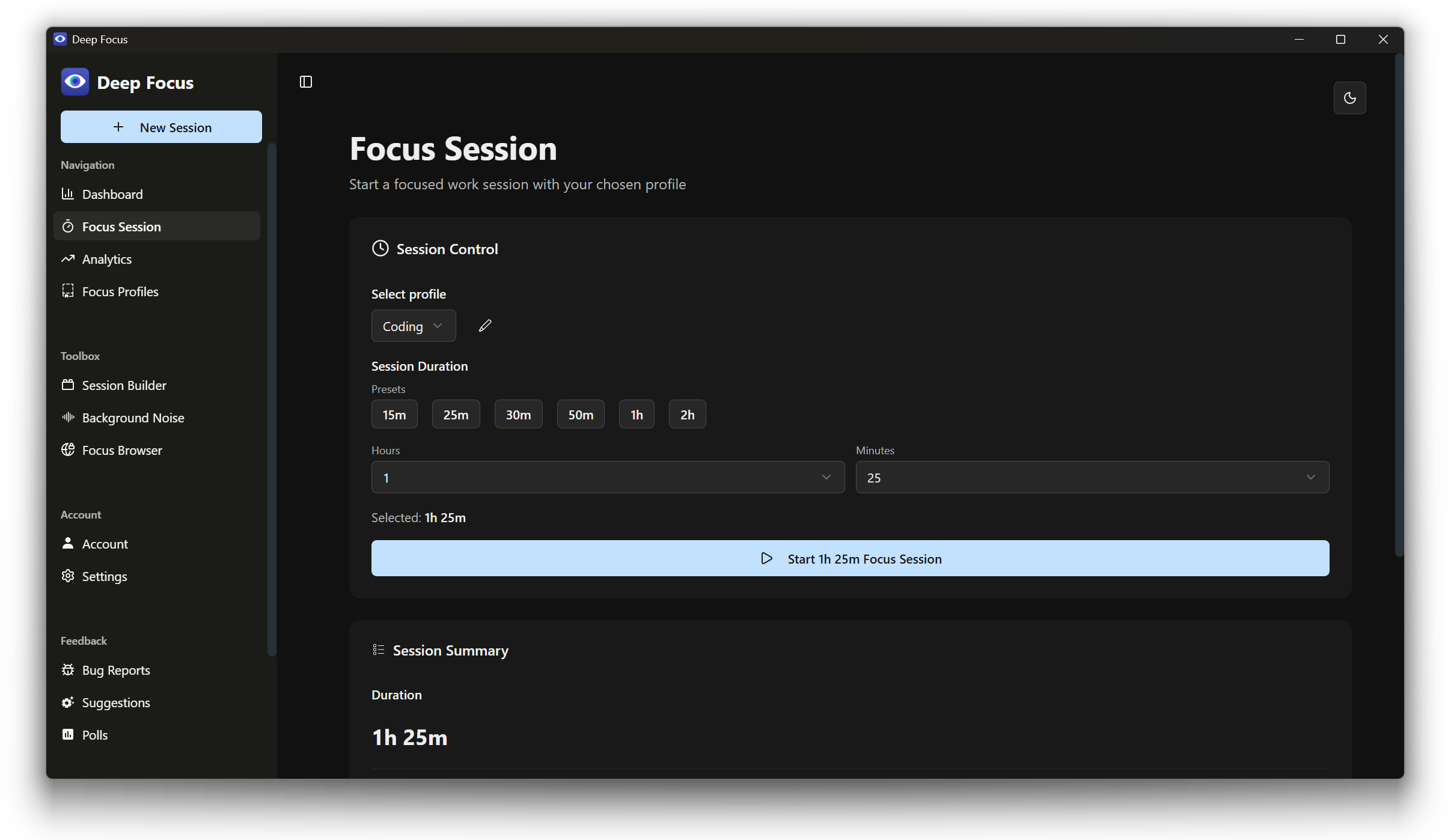 Deep Focus – Block Distractions & Stay Productive screenshot