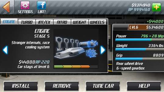 Drag Racing HD screenshot 4