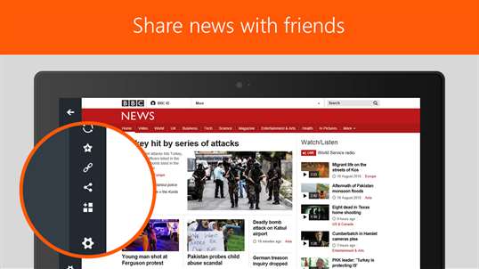 Newsstand: all news sites in one application screenshot 6