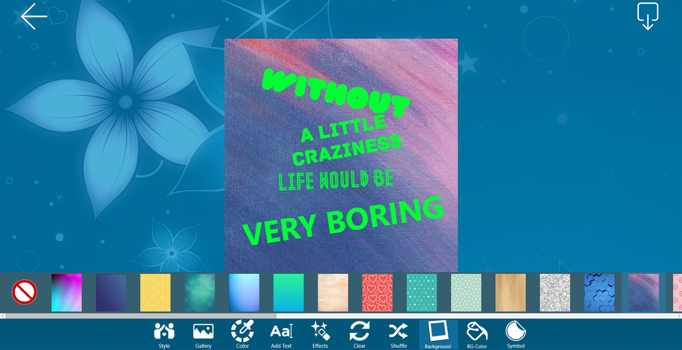 #4. Word Swag-Cool Fonts (Windows) โดย: GalaxyApps