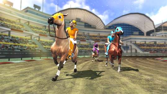 Horse Racing 2019: Multiplayer Game screenshot 1