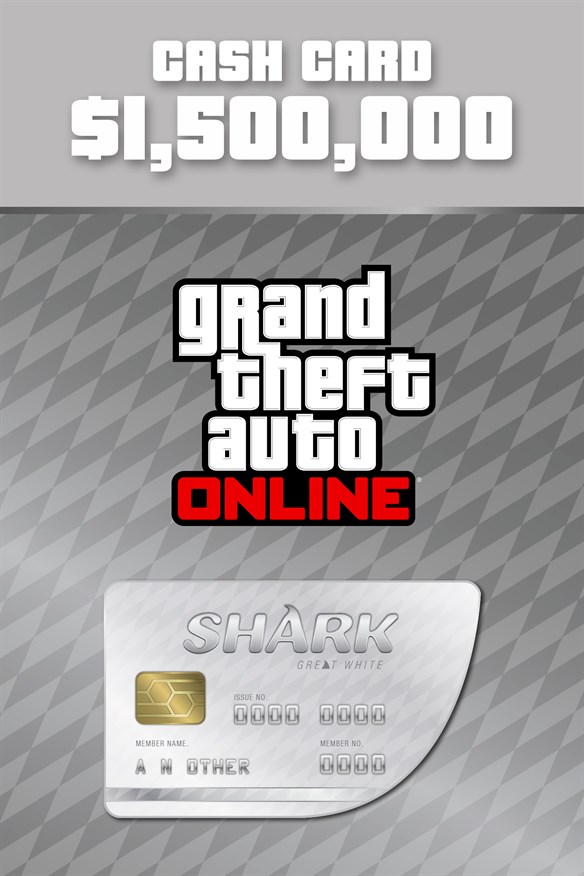 Great White Shark Cash Card