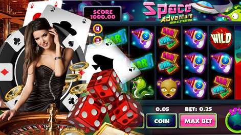 Slot Machine Space Adventure - Casino Screenshots 1