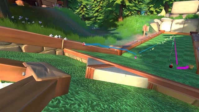 Golf With Your Friends - Peaceful Pines Course screenshot 1