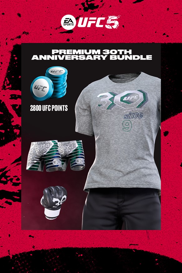 UFC 5 - Premium 30th Anniversary Bundle Xbox Series X|S and Xbox One cover art