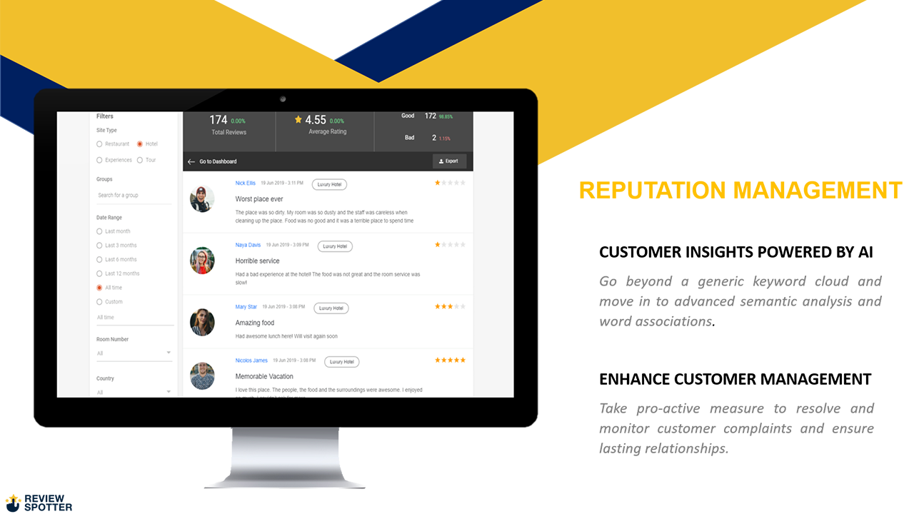 Snapshot 1 of ReviewSpotter