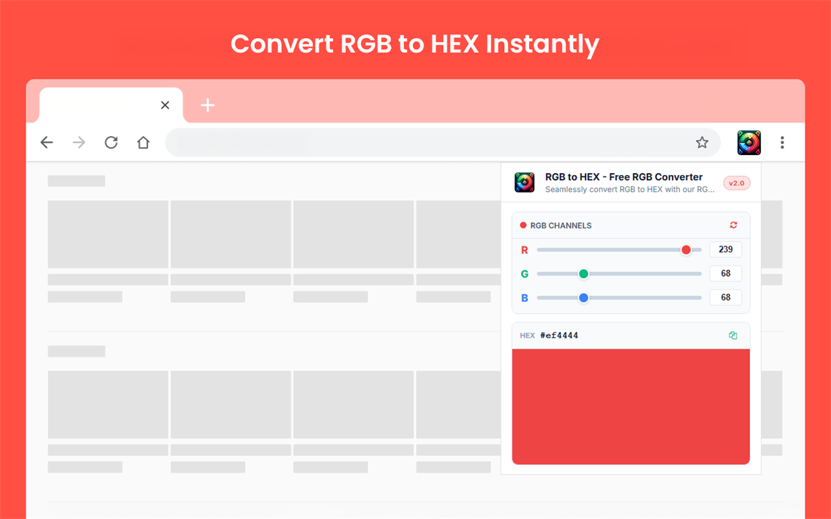 RGB to HEX - Free RGB Converter