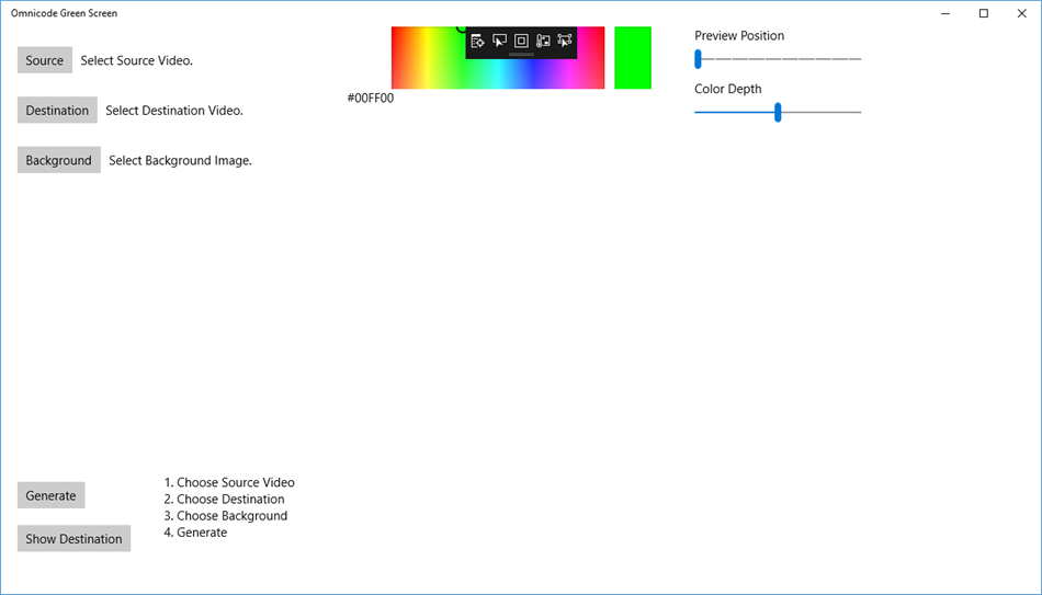 Omnicode Green Screen (Windows) Podle: Omnicode