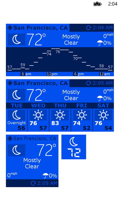 TileWeather Screenshots 2