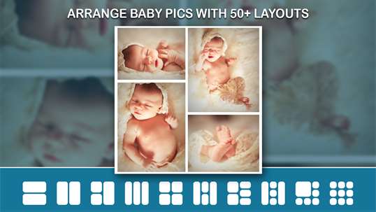 Baby Pics Baby Collage screenshot 1