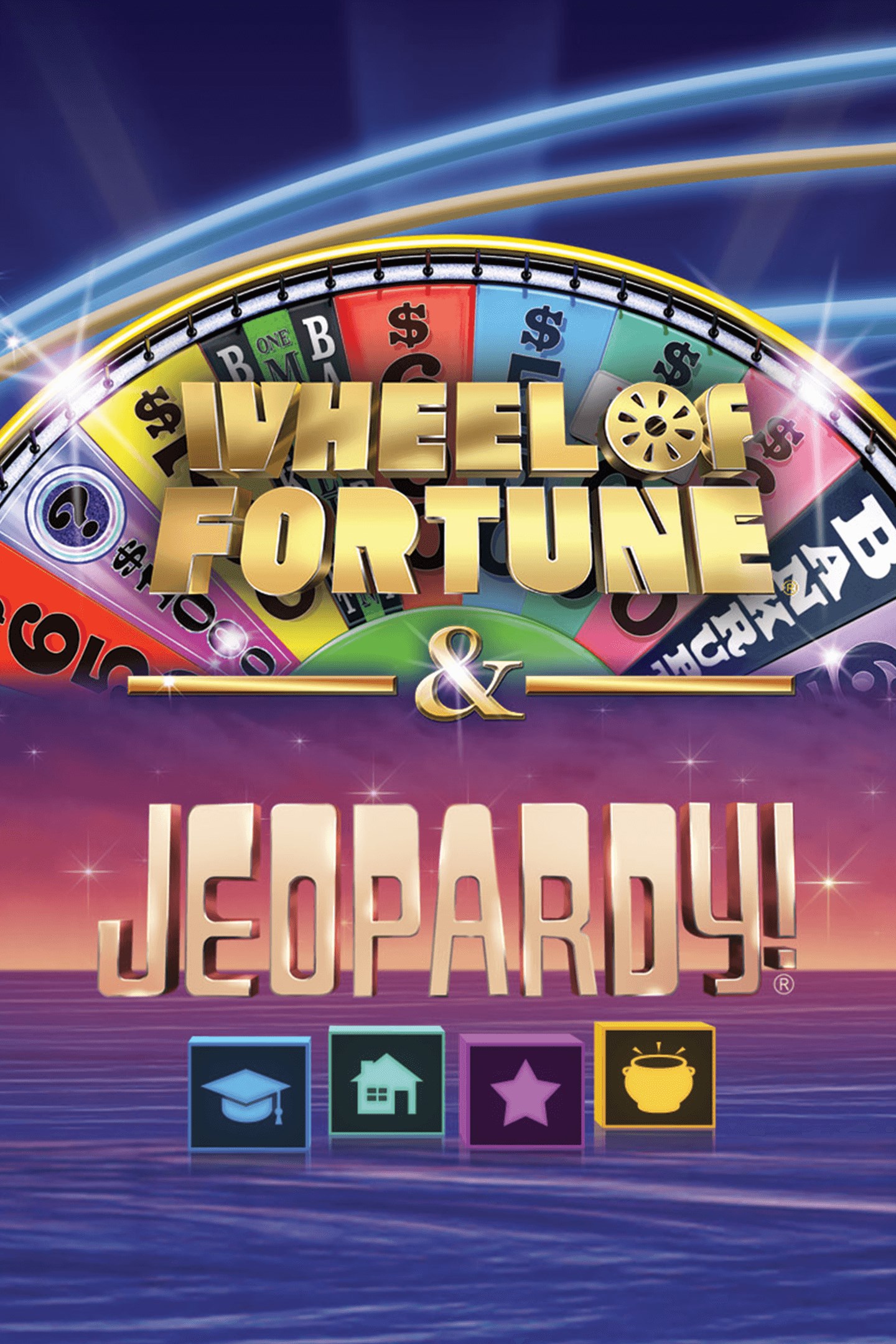 WHEEL OF FORTUNE + JEOPARDY image