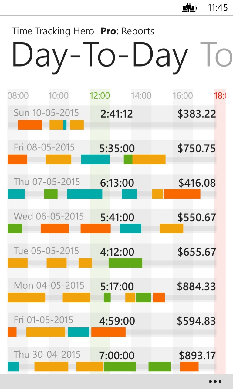 Time tracking