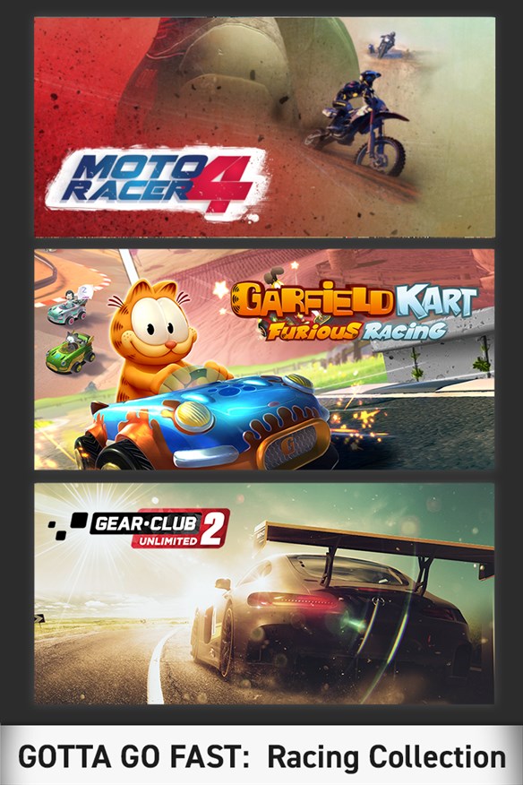 GOTTA GO FAST: Racing Collection Xbox Series X|S and Xbox One cover art