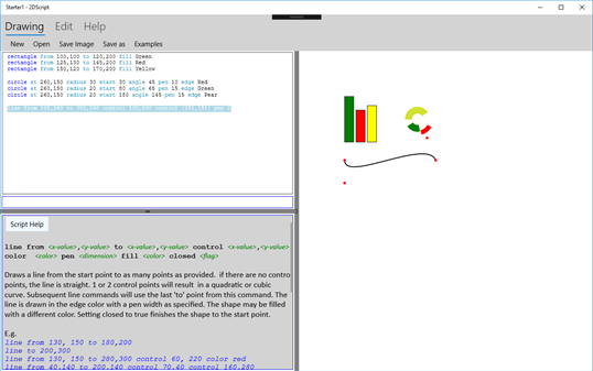 2DScript screenshot 2