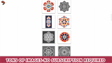 Mandala Color by Number - Sandbox Coloring Pages Screenshots 1