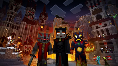 Pack de skins Génies du mal Minecraft