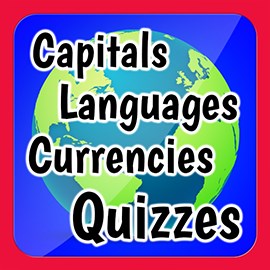 Country Capitals, Currencies and Languages Quiz